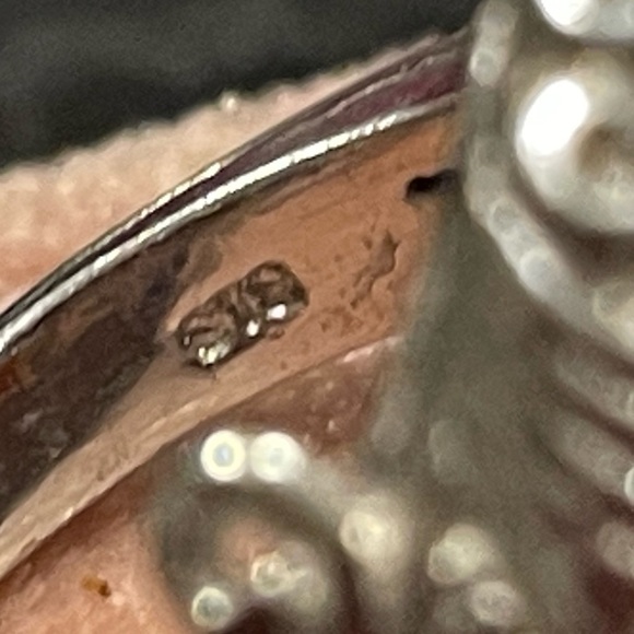 Huge Karis STS Red Agate Mozambique Cabochon Statement Ring Sz8 NWOT - Picture 6 of 10